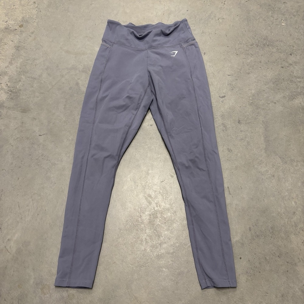 Gym Shark Women's Leggings Size Small Workout Gym Gray Athletic